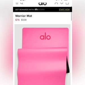 Alo warrior yoga mat